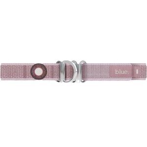 Feathered Pink Premium Dog Collar With CloudTag By Blue Size S NIB